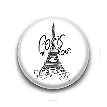 Badge : Paris of love