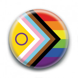 Badge : Drapeau Progress Pride