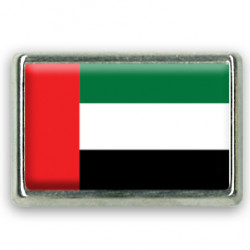 Pins rectangle : Drapeau Émirats Arabes Unis
