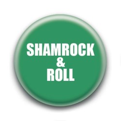 Badge Shamrock and Roll