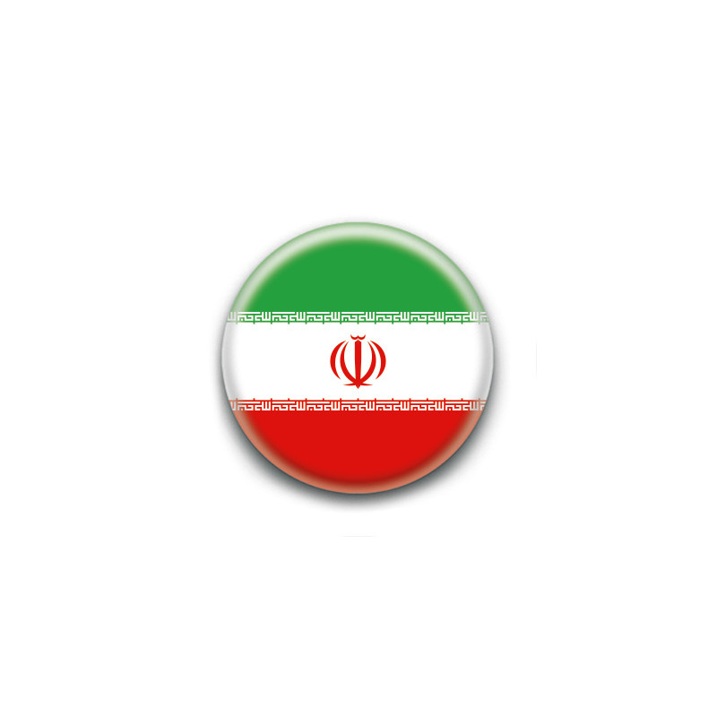 Badge : Drapeau Iran Badge : Drapeau Iran