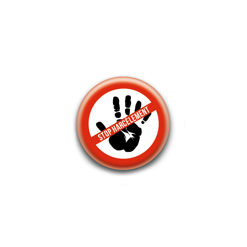 Badge : Stop harcèlement Badge : Stop harcèlement