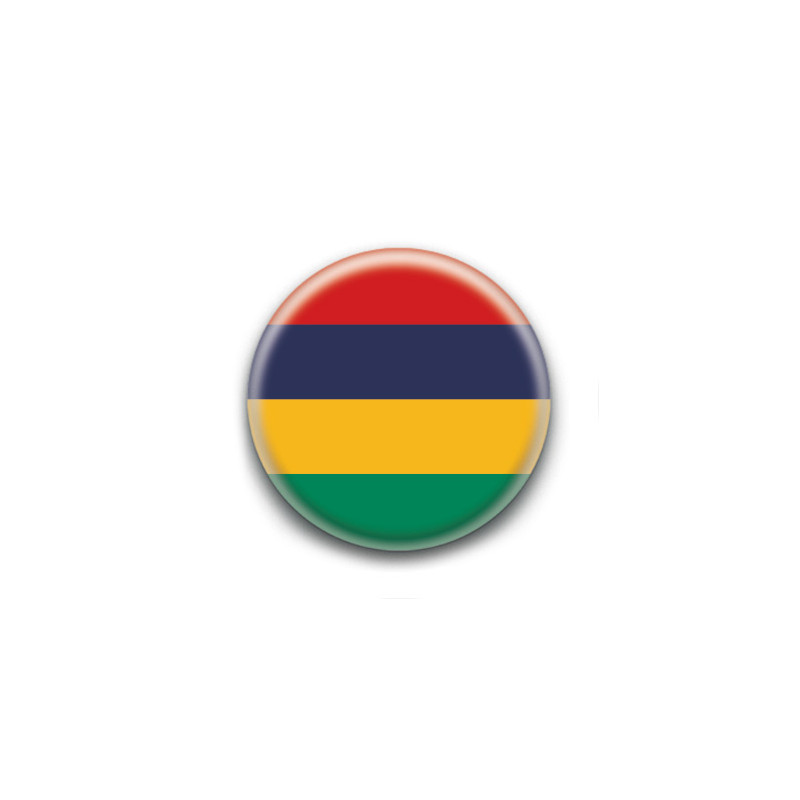 Badge : Drapeau de l'île Maurice