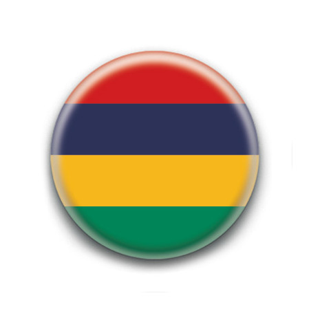 Badge : Drapeau de l'île Maurice