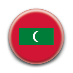 Badge : Drapeau des Maldives