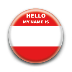 Badge : Hello My Name Is