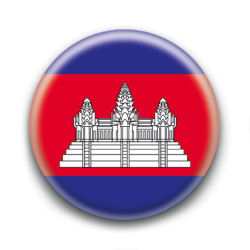 Badge : Drapeau Cambodge
