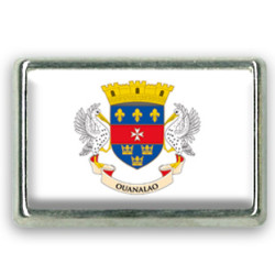Pins rectangle : Drapeau Saint Barthélémy