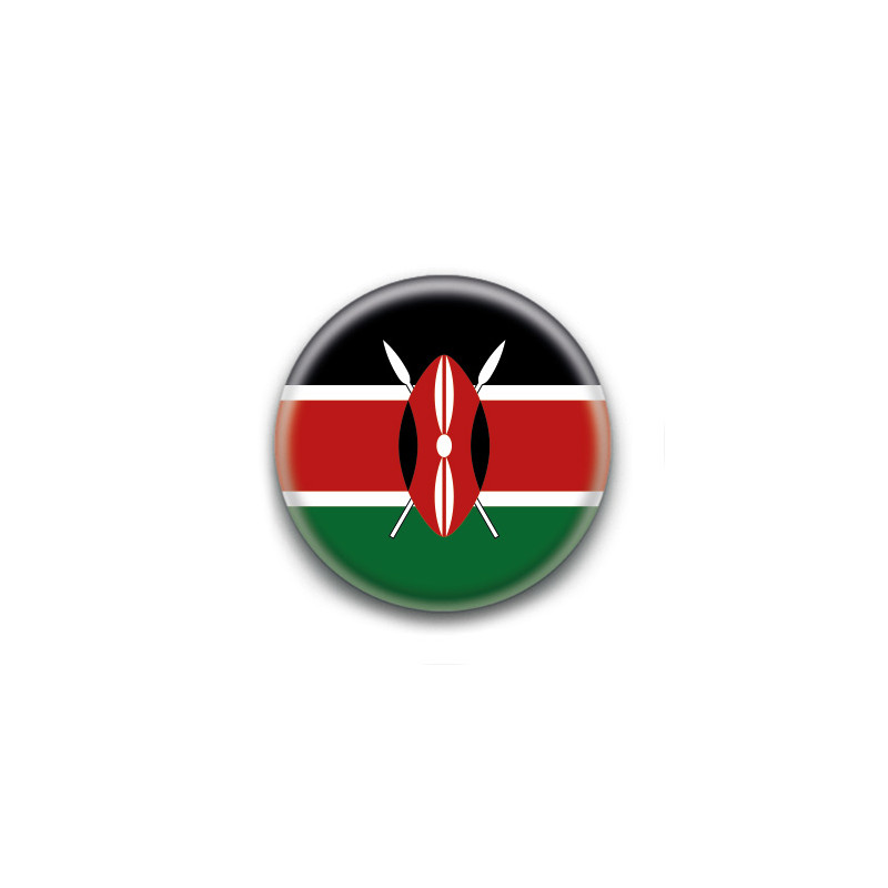 Badge : Drapeau Kenya