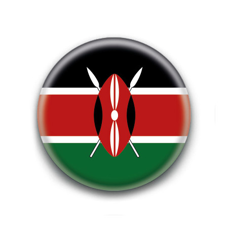 Badge : Drapeau Kenya
