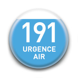 Magnet rond : 119 Urgence air