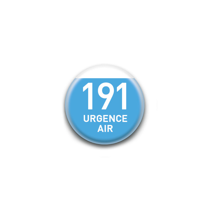 Magnet rond : 119 Urgence air