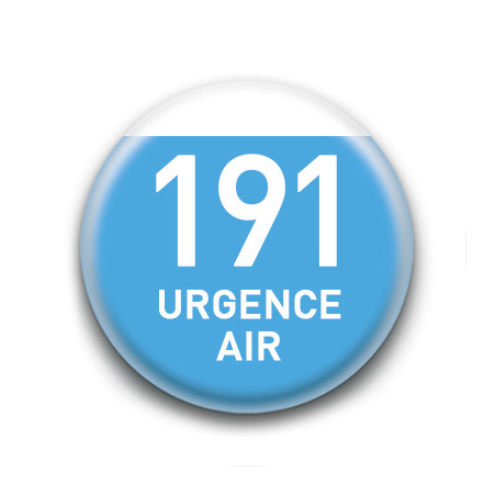 Magnet rond : 119 Urgence air