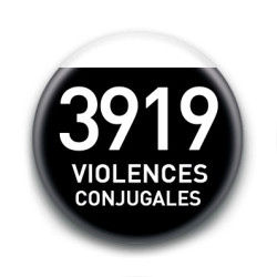 Magnet rond : 3919 Violences conjugales