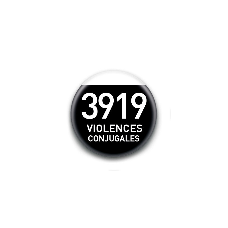 Magnet rond : 3919 Violences conjugales