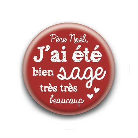 Badge : J'ai été sage