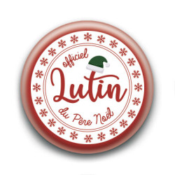Badge : Officiel lutin (rouge)