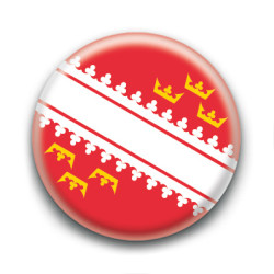 Badge : Drapeau Alsacien