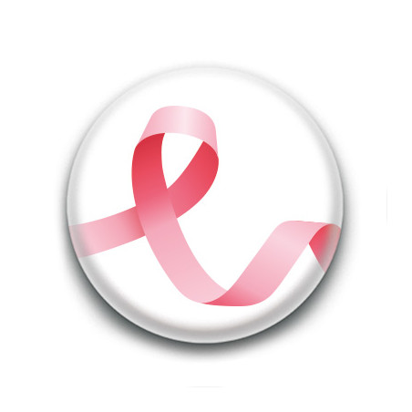 Badge : Ruban Rose