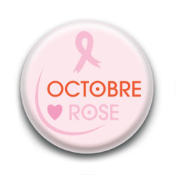Badge : Octobre Rose