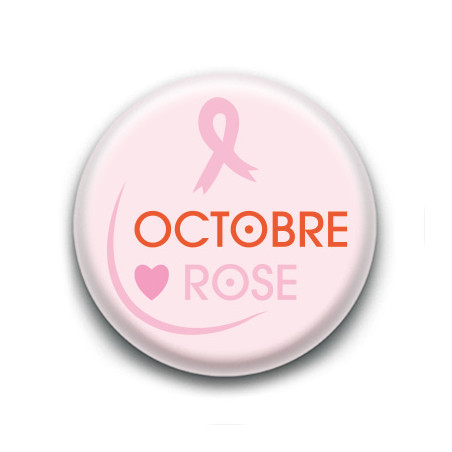 Badge : Octobre Rose