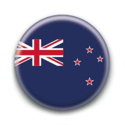 Badge : Drapeau Nouvelle Zélande