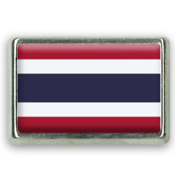 Pins rectangle : Drapeau Thaïlande