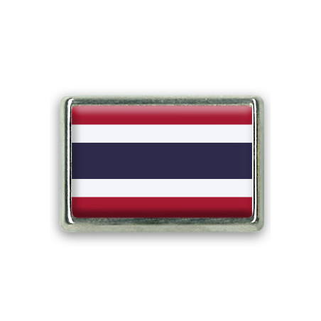 Pins rectangle : Drapeau Thaïlande