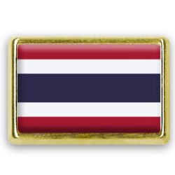 Pins rectangle : Drapeau Thaïlande
