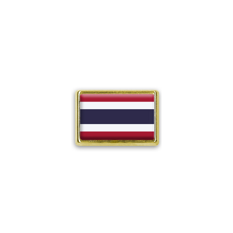 Pins rectangle : Drapeau Thaïlande