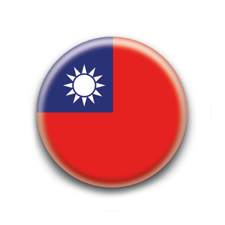 Badge : Drapeau Taïwan