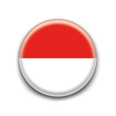 Badge : Drapeau Indonésie
