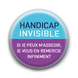 Badge : Handicap invisible