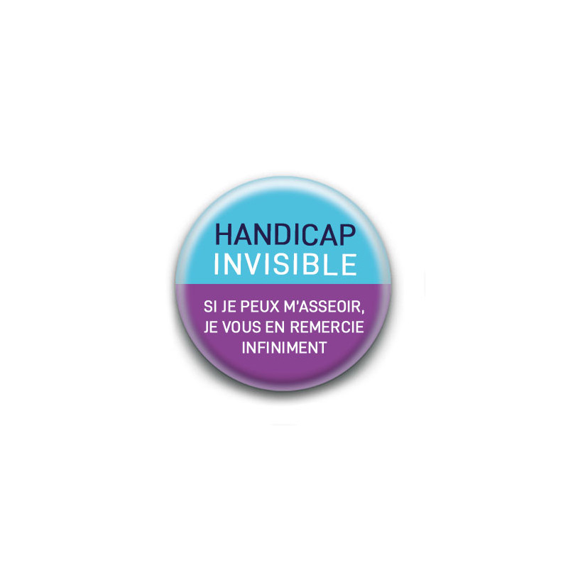 Badge : Handicap invisible