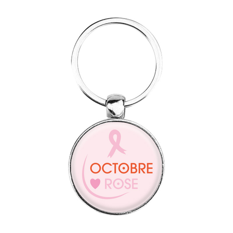 Porte-clés : Octobre rose