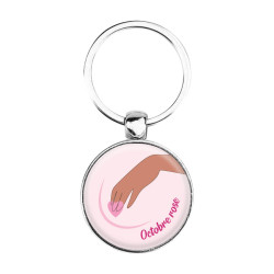 Porte-clés : Octobre rose
