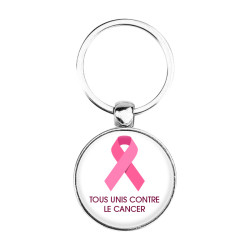 Porte-clés : Tous unis contre le cancer