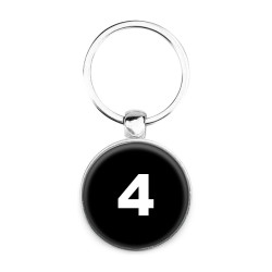 Porte-clés : Numéro 4
