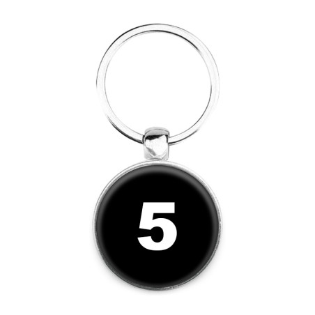 Porte-clés : Numéro 5