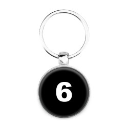 Porte-clés : Numéro 6