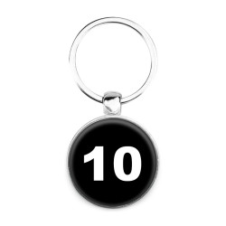 Porte-clés : Numéro 10