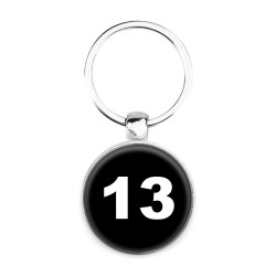 Porte-clés : Numéro 13