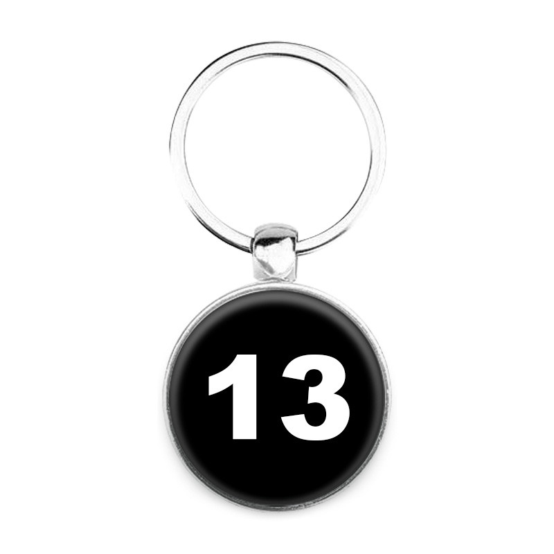 Porte-clés : Numéro 13
