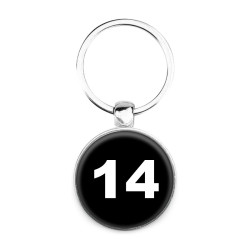 Porte-clés : Numéro 14