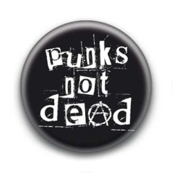 Badge Punks Not Dead