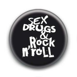 Badge Sex Drugs & rock n' roll