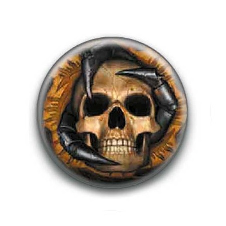 Badge Tete de mort 3
