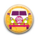 Badge : Van peace & love