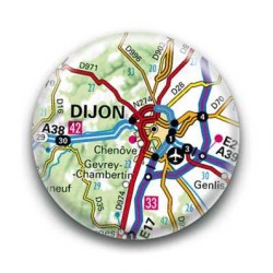 Badge GPS Ville de Dijon