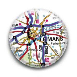 Badge GPS Ville de Le Mans